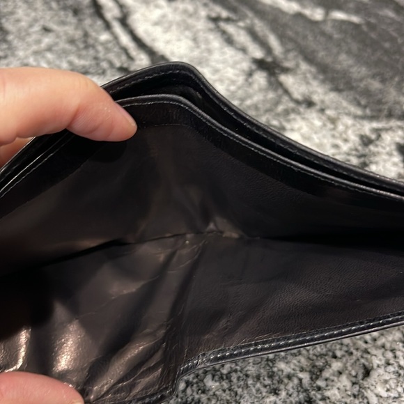 Gucci vintage 70’s microgucuccissima mens canvas wallet - Picture 6 of 6